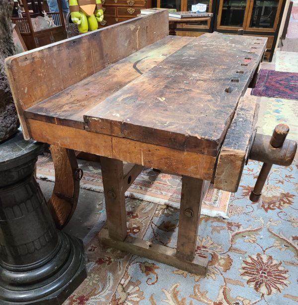 Antique wood furniture